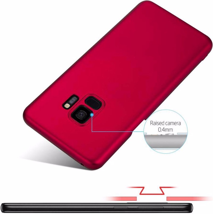 Produktbild Cadorabo Hard Cover Matt Metall Cover (Samsung Galaxy S9+)