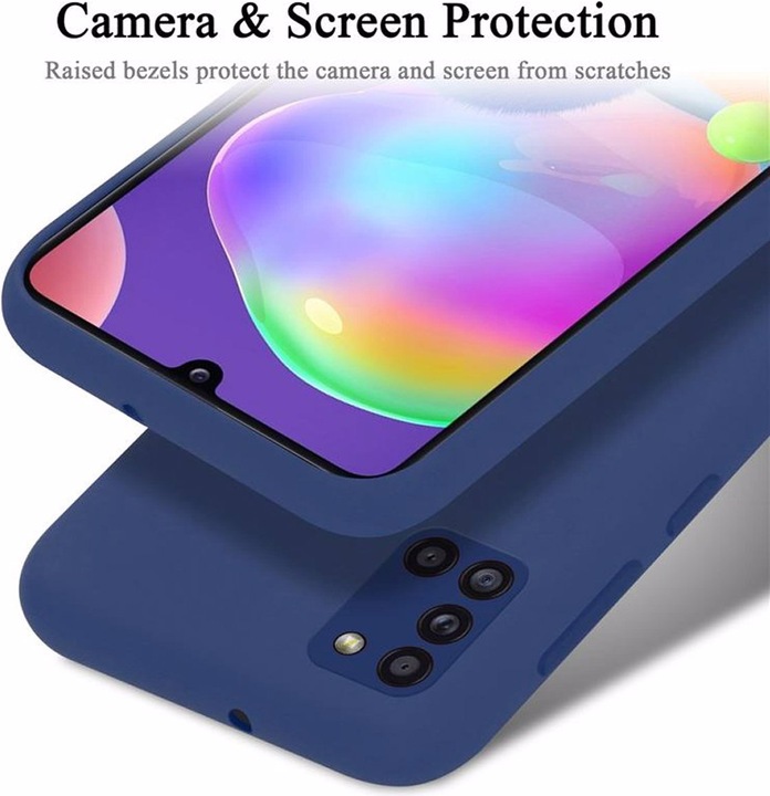Actual product image Cadorabo TPU Liquid Silicone Case Cover (Samsung Galaxy A31)