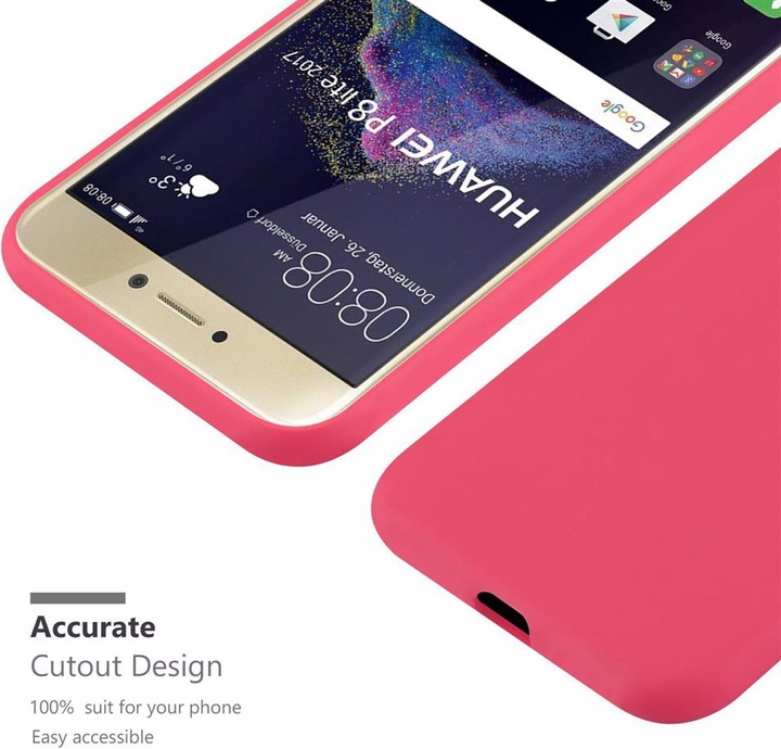 Image du produit Cadorabo Couverture TPU Candy (Huawei P8 Lite (2017), Huawei P9 Lite (2017))