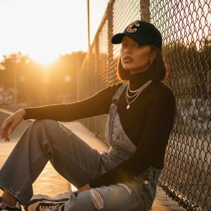 Actual product image Avizar Basecap verstellbar mit Letter-Patch C