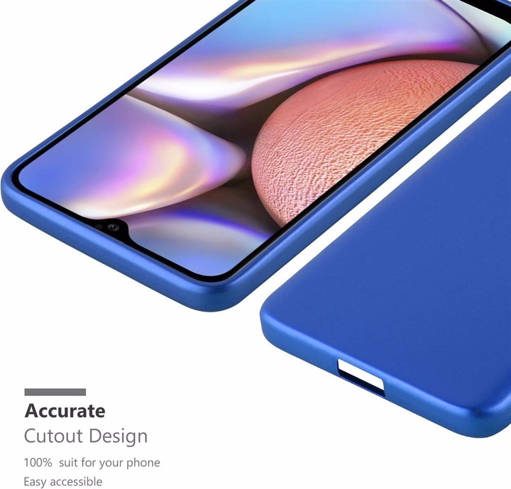Actual product image Cadorabo TPU Matt Metallic Cover (Samsung Galaxy A10s)