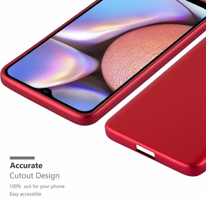 Produktbild Cadorabo TPU Matt Metallic Cover (Samsung Galaxy A10s, Samsung Galaxy M01s)