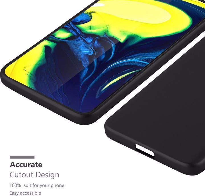 Actual product image Cadorabo TPU Matt Metallic Cover (Samsung Galaxy A80)
