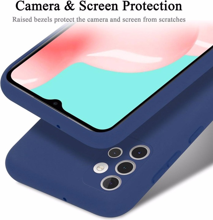 Actual product image Cadorabo TPU Liquid Silicone Case Cover (Samsung Galaxy A32)