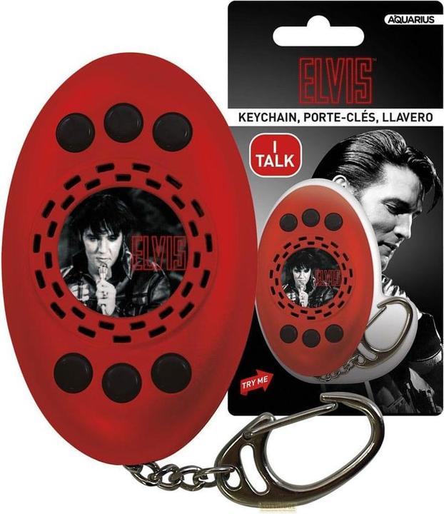 NMR Distribution Elvis: SQUAWKey Talking Keychain