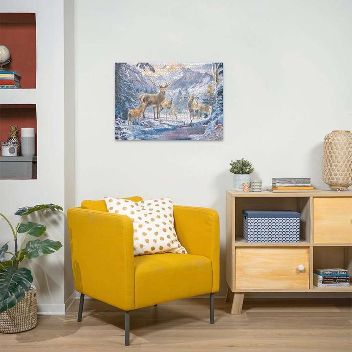 Immagine prodotto Ravensburger Caprioli e cervi in inverno (1000 pezzi)