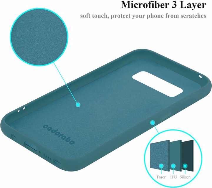 Immagine prodotto Cadorabo Copertura della cassa del silicone liquido TPU (Samsung Galaxy Note 8)