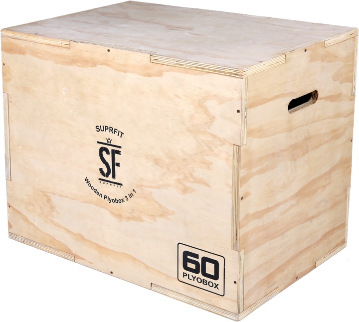 Image du produit Suprfit Baltrun Wooden Plyobox 3 en 1