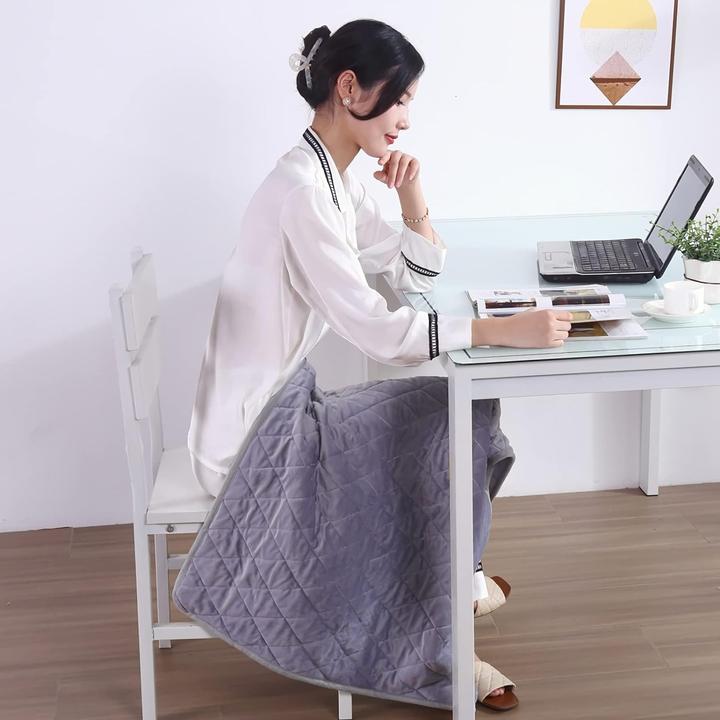 Actual product image ASMI Fluffy USB warming blanket (120 x 75 cm)