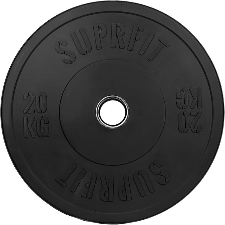 Actual product image Suprfit Econ Bumper Plates (1 x 20 kg)