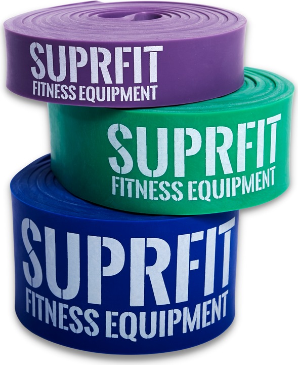 Actual product image Suprfit Strength Band Sets Advanced Set (1.04 m, Easy, Extra strength, Medium)