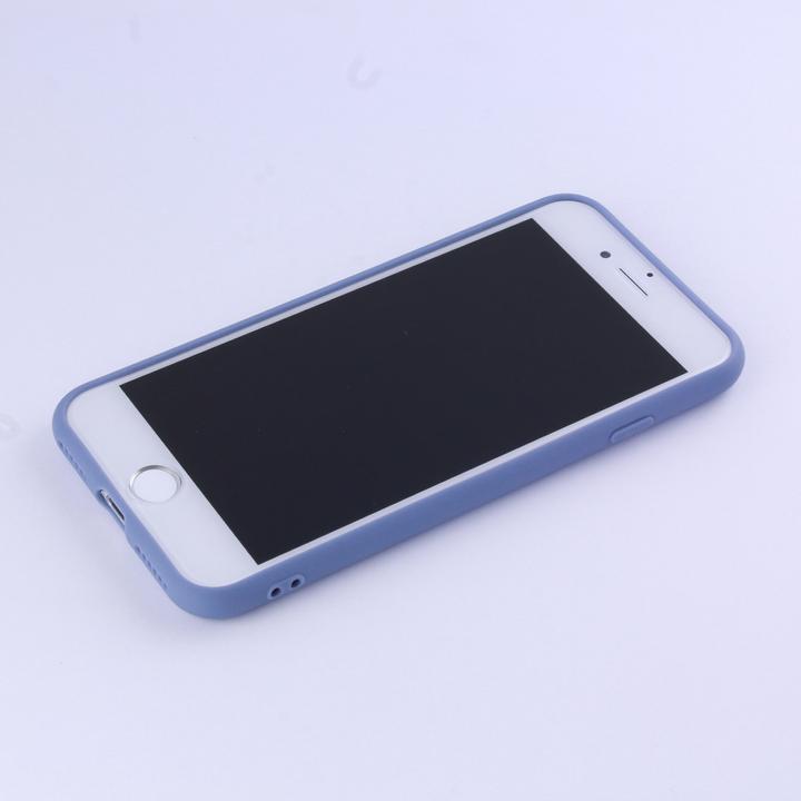 Actual product image PhoneLook Cover Silicone Mat Heart lavender (Apple iPhone 7)