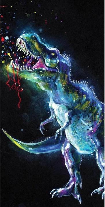 Jerry Drap de bain dinosaure (70 x 140 cm)