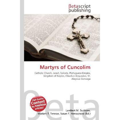 Martyrs of Cuncolim, Sachbücher