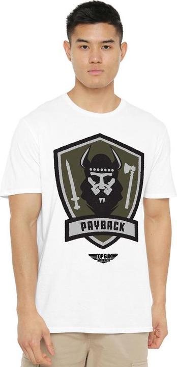 Actual product image Top Gun Mens Payback Logo T-Shirt