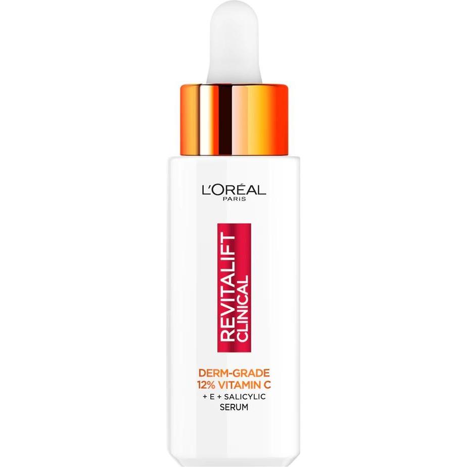 L'oréal Paris , Siero Viso, L'oreal Revitalift Siero Clinico A Base Di Siero Di Vitamina C 30Ml (30 Ml)