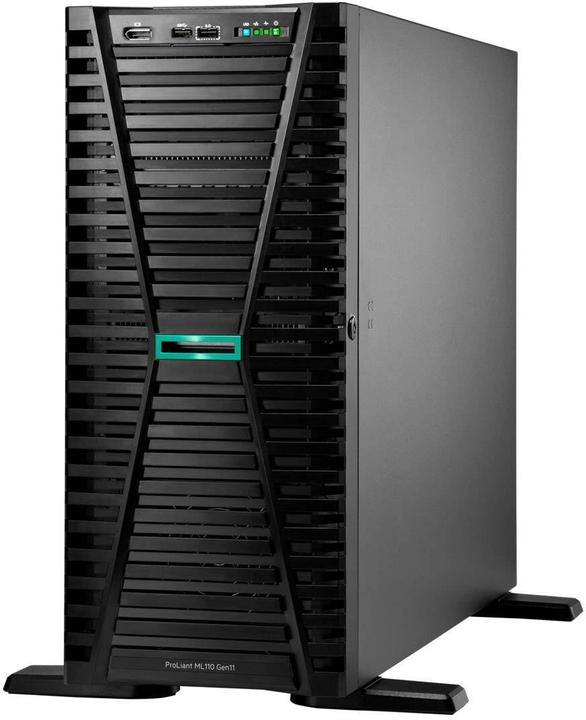 HPE ProLiant ML110 Gen11 Tour Xeon-S 4510 12 coeurs 2.4GHz 2x32GB-R 8xSFF Hot Plug 2x480GB SSD MR408i (Intel Xeon Silver 4510, 64 Go, Serveur de la tour)