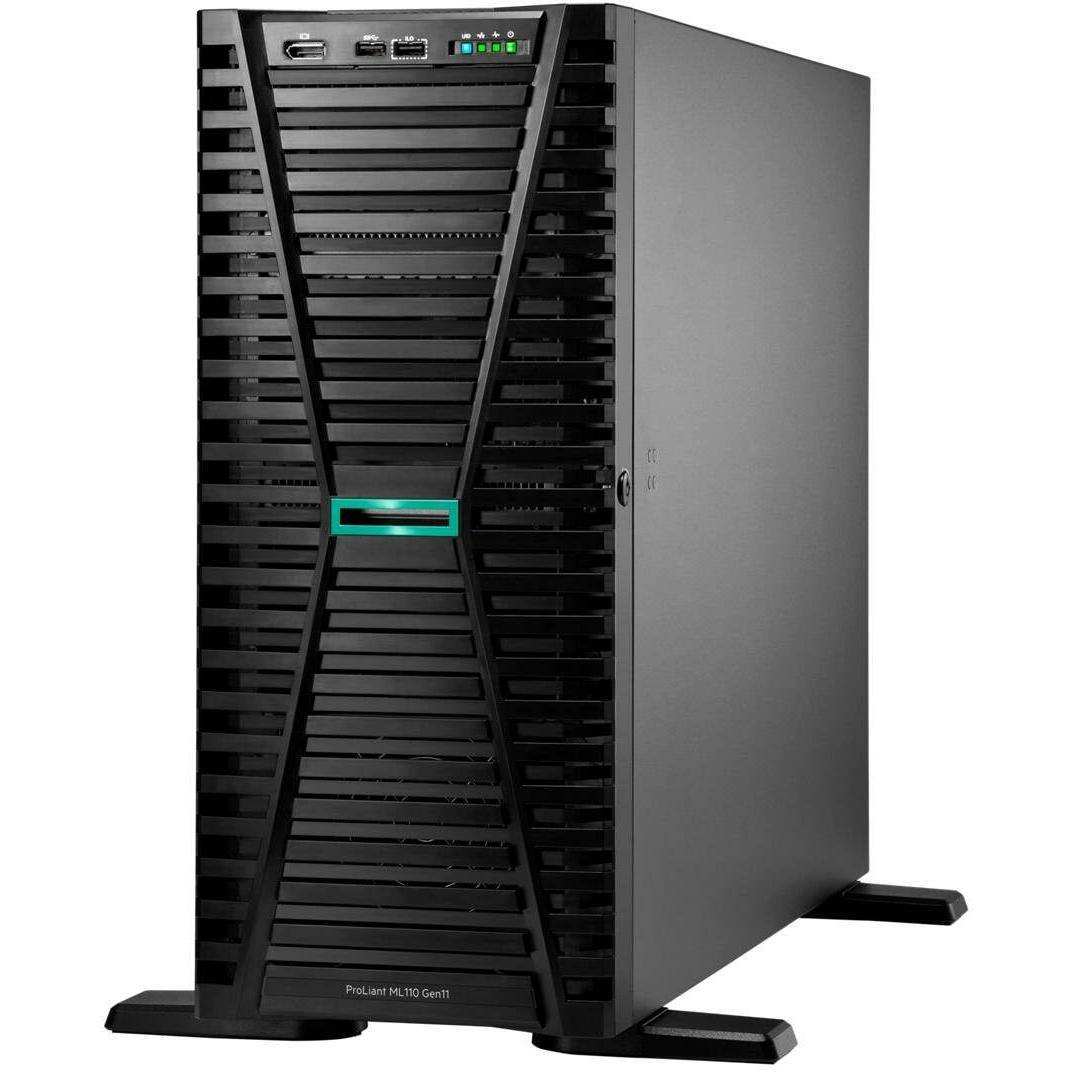 HPE ProLiant ML110 Gen11 Tower Xeon-S 4510 12-Core 2.4GHz 2x32GB-R 8xSFF Hot Plug 2x480GB SSD MR408i (Intel Xeon Silver ...