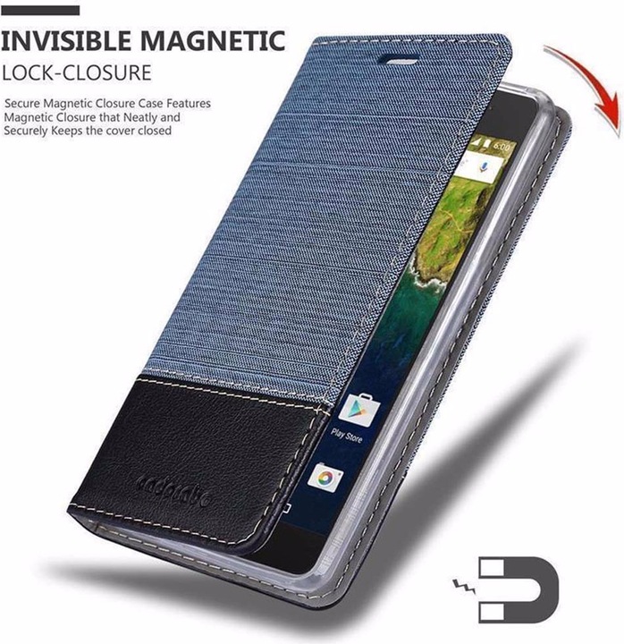 Immagine prodotto Cadorabo Copertina del libro Jeans Optics (Huawei Nexus 6P)