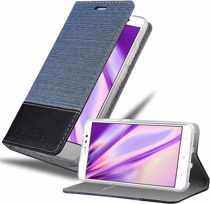 Actual product image Cadorabo Book Jeans Optics Cover (Xiaomi Redmi Note 4)