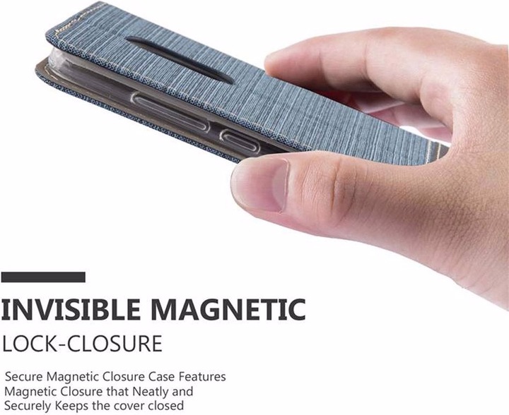 Actual product image Cadorabo Book Jeans Optics Cover (Xiaomi Redmi Note 4)