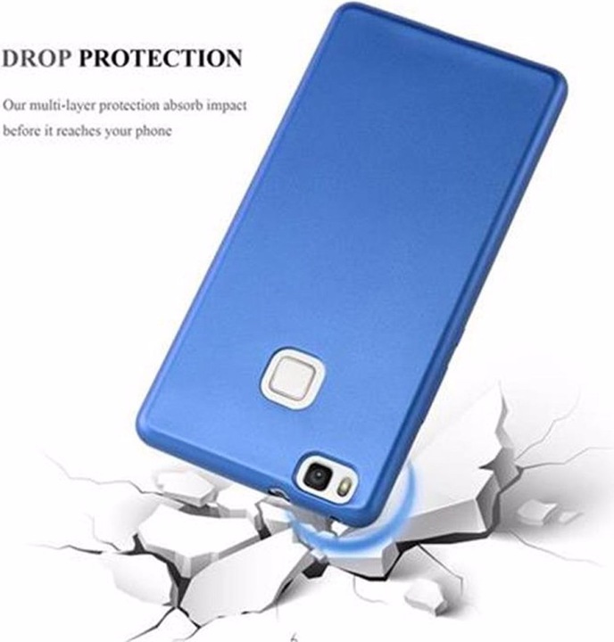 Produktbild Cadorabo TPU Matt Metallic Cover (Huawei P9 Lite)