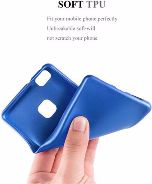 Produktbild Cadorabo TPU Matt Metallic Cover (Huawei P9 Lite)