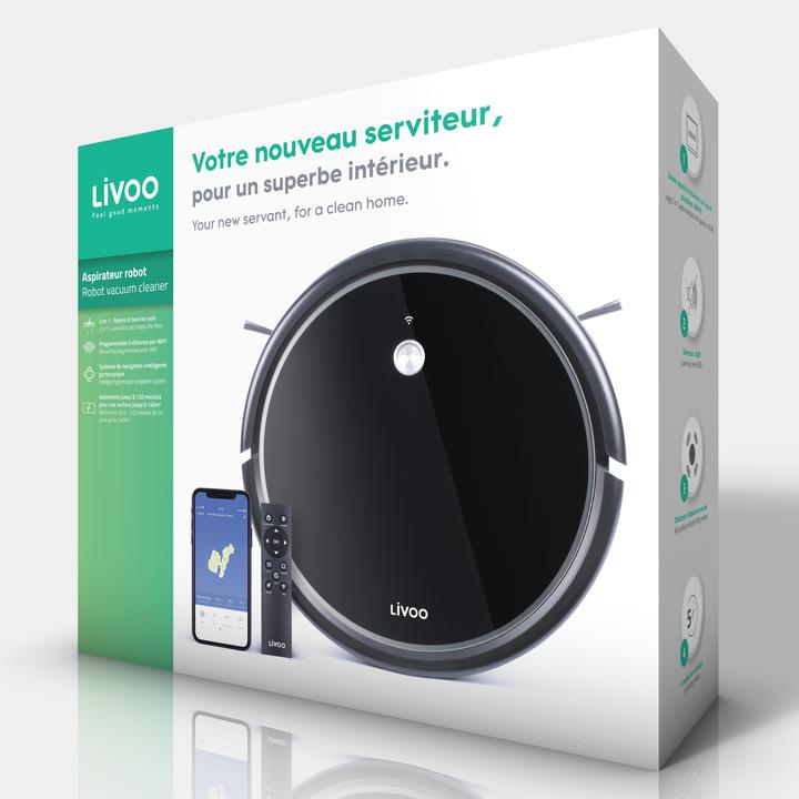 Produktbild Livoo Saugroboter (Saugwischroboter)
