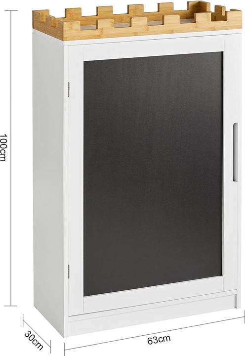 Produktbild SoBuy KMB43-W (63 x 30 x 100 cm)