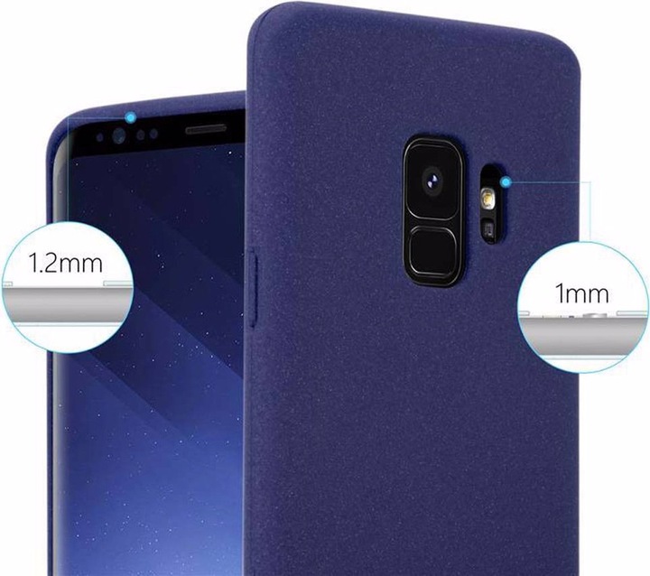 Produktbild Cadorabo TPU Frosted Cover (Samsung Galaxy S9+)