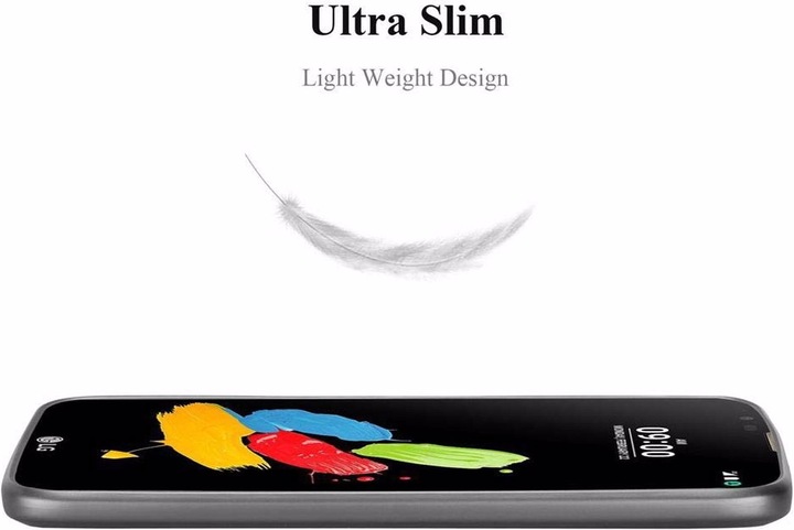 Actual product image Cadorabo TPU Matt Metallic Cover (LG Stylus 2)