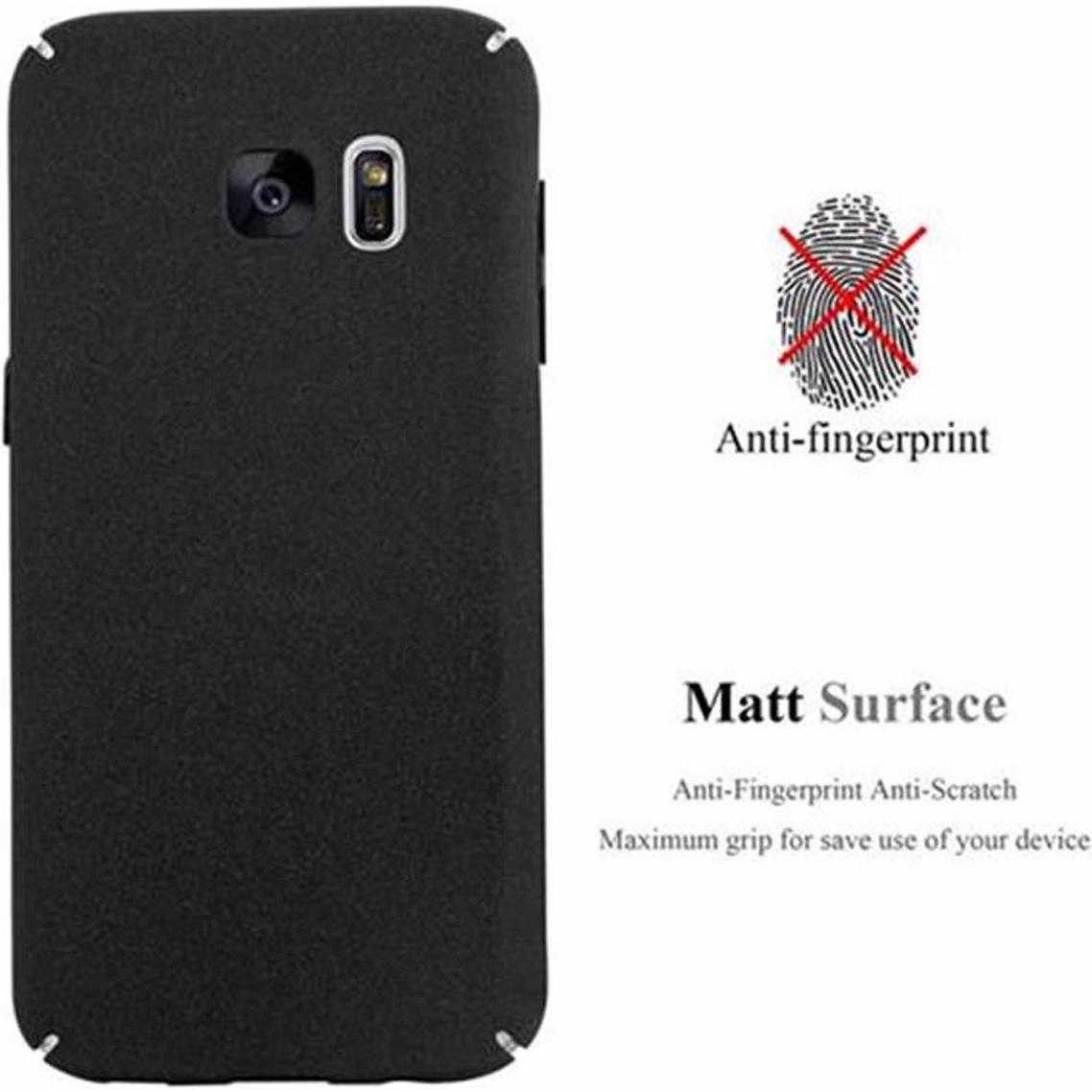 Thumbnail - Cadorabo Hard Cover Frosty Cover (Samsung Galaxy S7), Smartphone Hülle, Schwarz