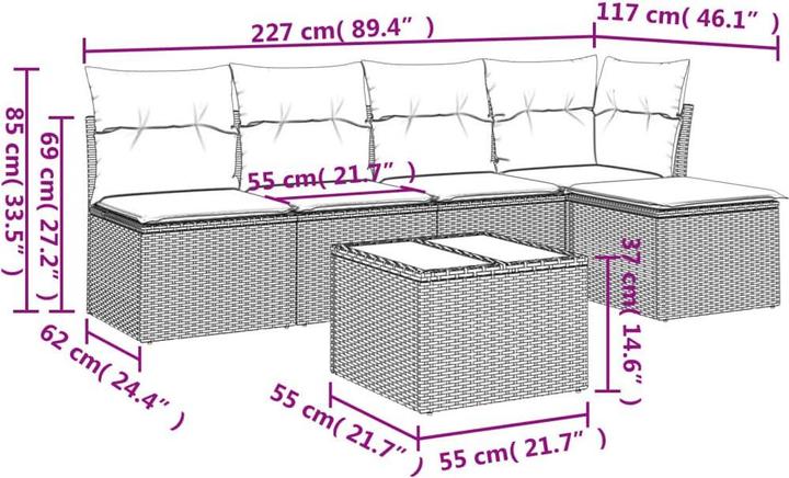 Produktbild vidaXL Braylon