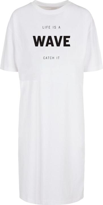 Produktbild Merchcode Ladies Summer - Life is a wave Oversized Slit Dress - 118925 (M)