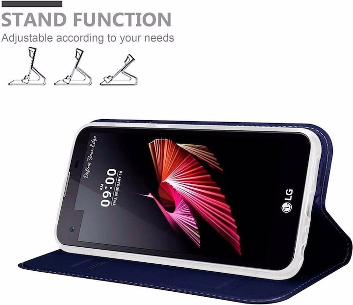 Actual product image Cadorabo Book Classy Style Cover (LG X Screen)