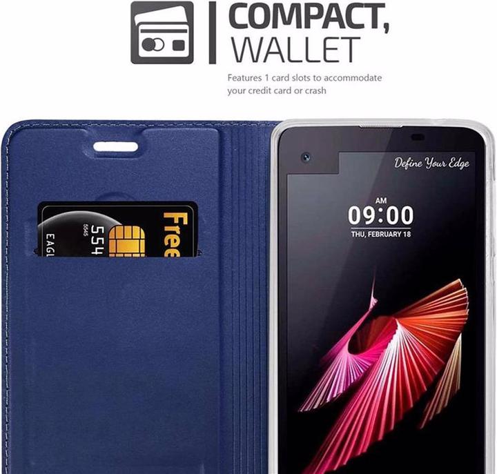 Produktbild Cadorabo Book Classy Style Cover (LG X Screen)
