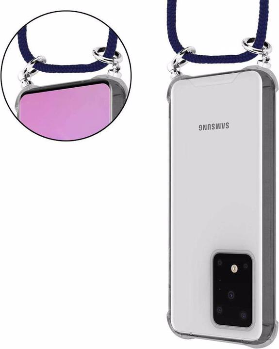 Produktbild Cadorabo TPU Handy Kette SILBER Cover