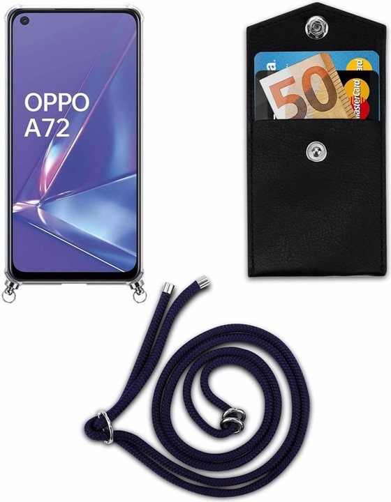 Produktbild Cadorabo TPU Handy Kette SILBER Cover