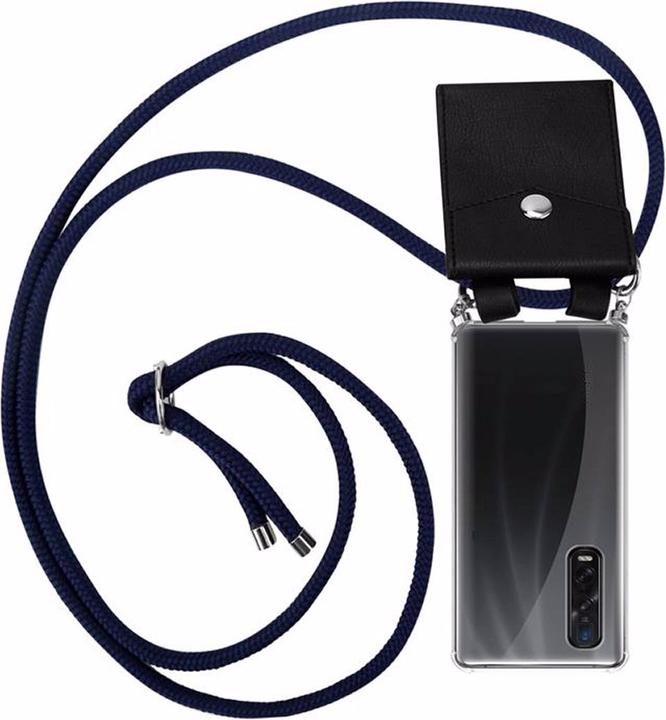 Produktbild Cadorabo TPU Handy Kette SILBER Cover