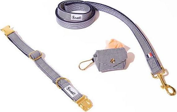 Produktbild French Bandit Hundehalsband In The Navy (Hund, Allgemein)