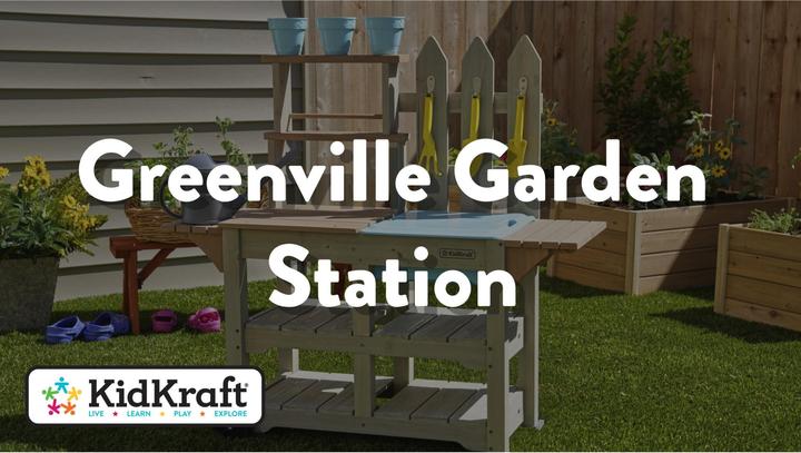 Actual product image KidKraft Greenville Garden Station