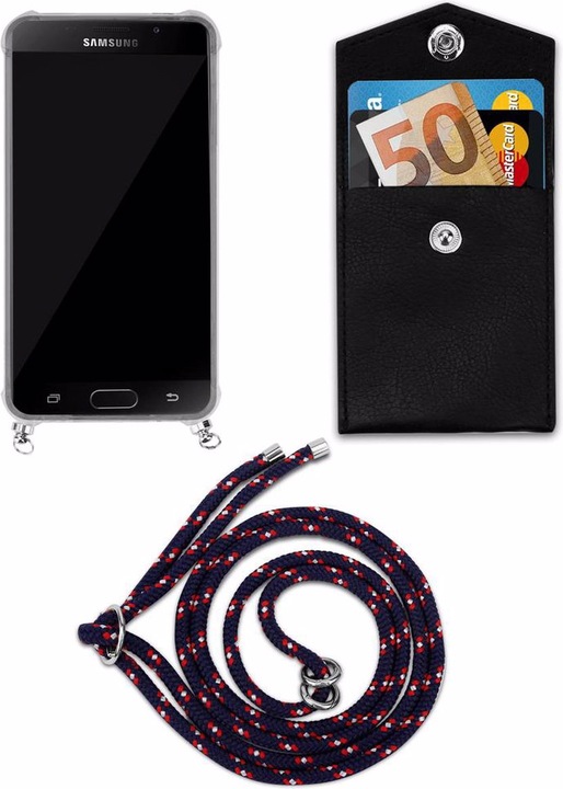 Produktbild Cadorabo TPU Handy Kette SILBER Cover