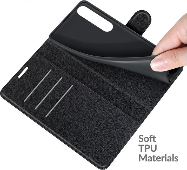 Actual product image Screenguard Sony Xperia 1 III Leather Guard Leather Case (Sony Xperia 1 III)