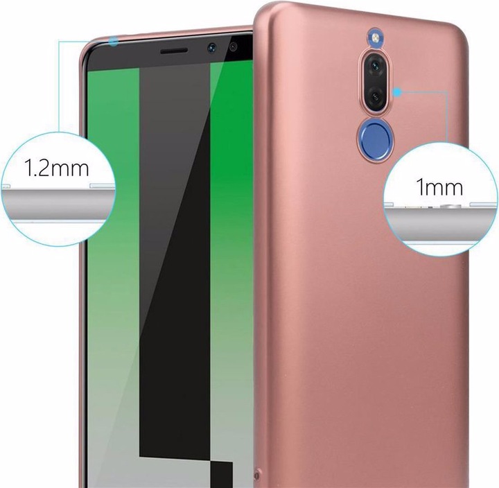Produktbild Cadorabo TPU Matt Metallic Cover (Huawei Mate 10 Lite)