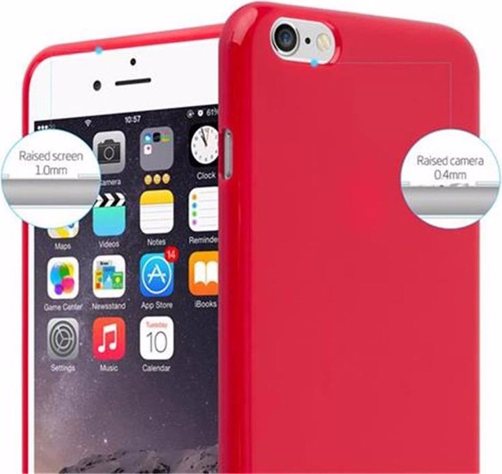 Produktbild Cadorabo TPU Jelly Cover (Apple iPhone 6 Plus)