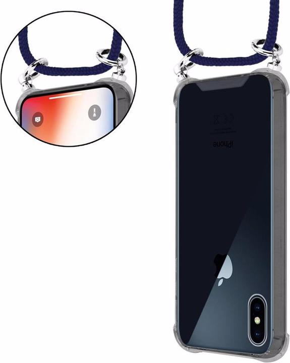 Produktbild Cadorabo TPU Handy Kette SILBER Cover