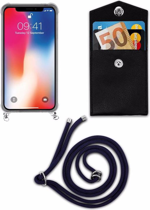Produktbild Cadorabo TPU Handy Kette SILBER Cover