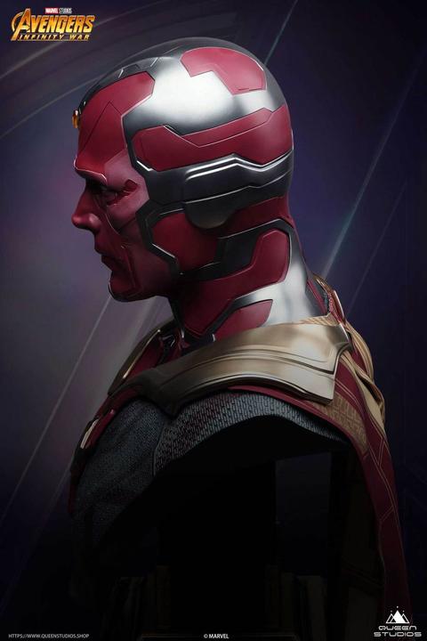 Actual product image Queen Studios Avengers Infinity War buste 1/1 Vision 66 cm