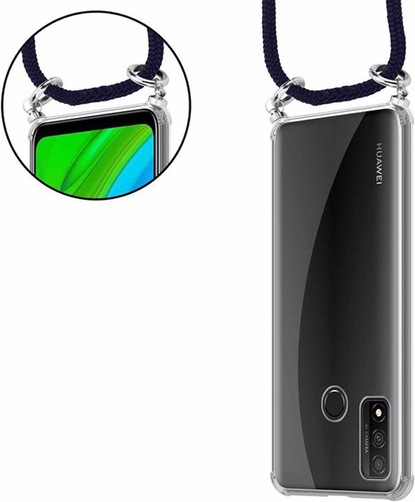 Produktbild Cadorabo TPU Handy Kette SILBER Cover