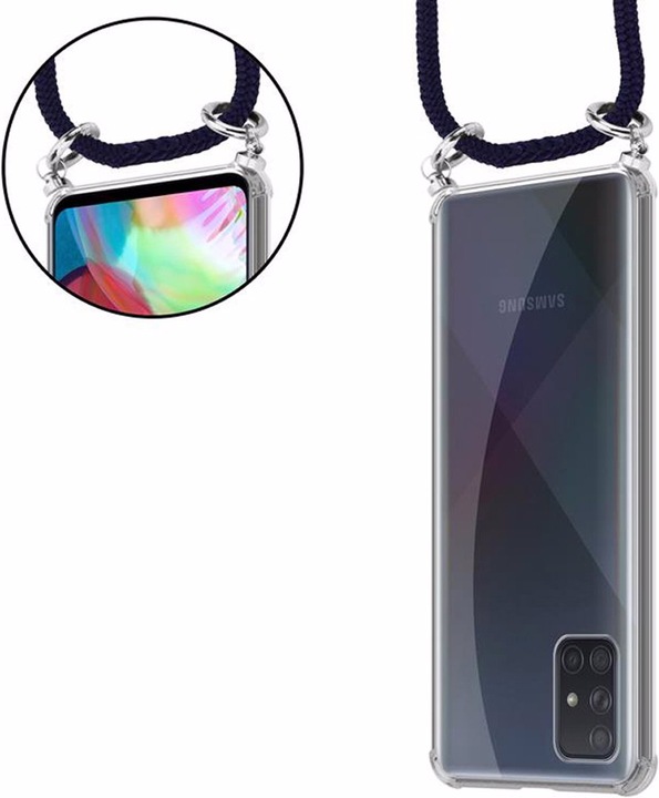 Produktbild Cadorabo TPU Handy Kette SILBER Cover